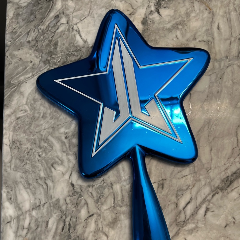 Jeffree Star blue star hand mirror